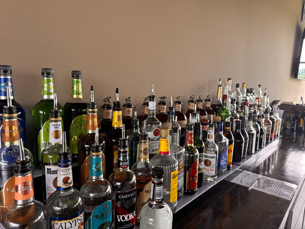 bar bottles