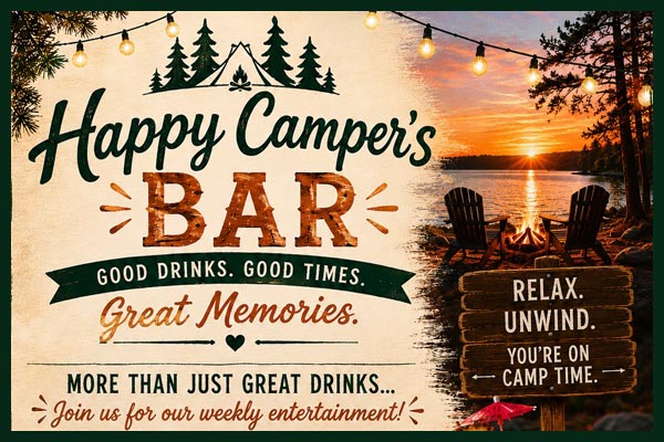 happy campers bar