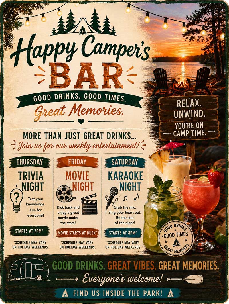 happy campers bar
